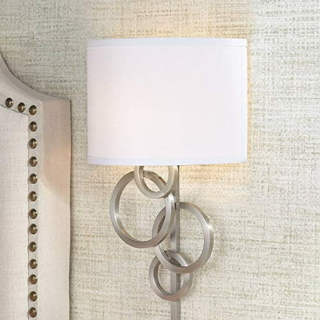 Possini Euro Design Circles Plug In Wall Sconce Possini Euro Design Circles Plug In Wall Sconce