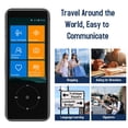 thumbnail image 3 of MesaSe Language Translator Device  107 Languages Instant Two-Way Voice Translator with 3.0 Touchscreen Portable WiFi/Hotspot/Offline/Images/Recording Handheld Translators Device for Learn, 3 of 7