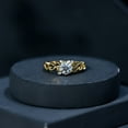 thumbnail image 6 of Rosec Jewels Certified 1 Carat Lab Created Diamond Engagement Ring, EF-VS Grade - Ideal For Gift, 18K Yellow Gold, US 11.50, 6 of 9
