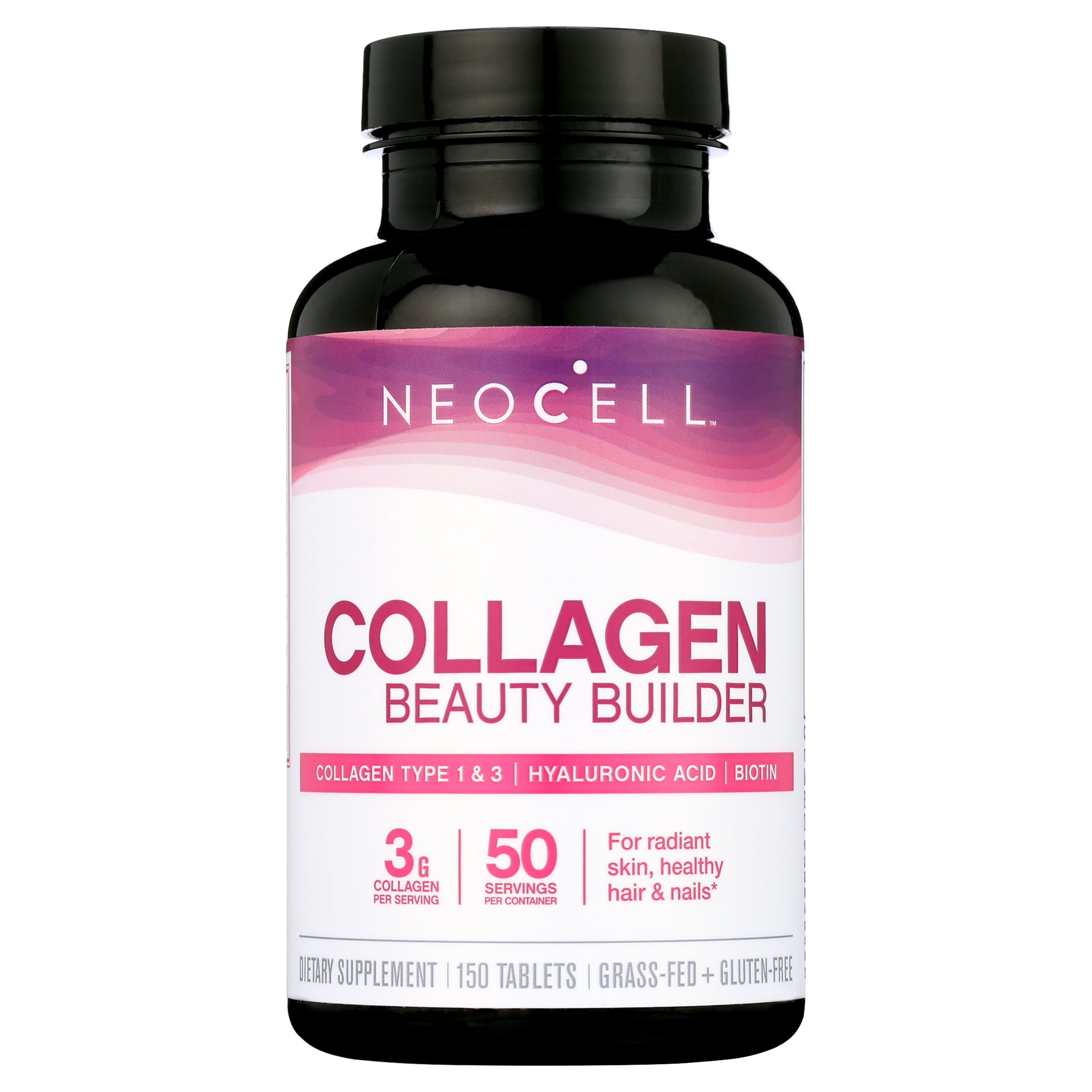 Collagen Beauty Builder | for Hair Skin & Nails | 150 Caplets for Men and Women | by NeoCell