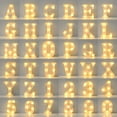 thumbnail image 6 of KCEHTA LED Marquee Letter Lights Sign, 26 Alphabet Light Up Letters, Led Light Up Alphabet Letters, Decorative Lighted Letters for Christmas Valentines Day Birthday Wedding Party Home Decor, 6 of 7