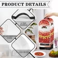 thumbnail image 4 of HELLHERO Dust Protector Polyester Blender Dust Cover Christmas Handle Blender Cover for Kitchen Counter, 4 of 6