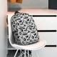 thumbnail image 3 of Easygdp Black White Halloween Mochila Ligera de 15 Pulgadas para Estudiantes, Mochila Cómoda para la Escuela y Viajes, Correas Ajustables, 3 of 6
