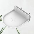 thumbnail image 5 of Jinsinto White Speaker Rack Stand Universal Wall Mount Speaker Brackets Plastic Holder Support Compatible, 5 of 5