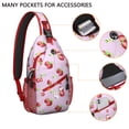 thumbnail image 2 of Sac à Dos Léger pour Amoureux des Fraises avec Motif de Baies Rouges Mignon, Sac à Dos Multifonctionnel pour le Cyclisme, la Randonnée et les Trajets Quotidiens, 2 of 6