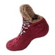 thumbnail image 1 of Calcetines tipo pantuflas con forro de felpa, gruesos y peludos, para adultos Largo 26cm, 1 of 9