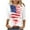 RYE2-Red, variant on Brqkzdu Womens 4th of July Shirt 3/4 Length Sleeve Summer Tshirts USA Flag Star Stripes Graphic Tee Independence Day Patriotic Casual Tops