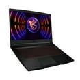 MSI Thin GF63 12UCX Gaming/Entertainment Laptop (Intel i512450H 8Core, 32GB RAM, 256GB PCIe
