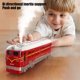 thumbnail image 4 of Oioii Train Sets for Kids Christmas Train Toys Steam Locomotive, Glowing Passenger Carriages, Luxury Tracks, Light & Sounds Rechargeable Birthday Gifts for Boys Girls, 4 of 6