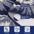thumbnail image 5 of Findosom Runner Rug for Hallway 2x10 ft,Non-slip Machine Washable Runners Flower Floor Mats Low Pile Carpet Rug Runner with Rubber Backing for Entryway Doormat Bathroom Kitchen Laundry Room,Blue, 5 of 8
