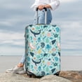 thumbnail image 7 of Pofeuu Sea Life Print Luggage Suitcase Cover Protector Luggage Washable Covers Aesthetic for 18/24/28/32 inch Luggage（No luggage included）-Small, 7 of 7