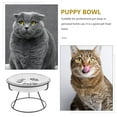 thumbnail image 3 of TEHAUX Pet Watering Bowls Elevated Ceramic Design For Cats And Small Dogs Feeding 1 Set, 3 of 7