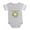 Heather Gray, variant on CafePress - Christian Miracle - Cute Infant Baby Football Bodysuit