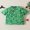 Green, variant on TSEXIEFOOFU Toddler Girls Boys Summer Casual Shirt Short Sleeve Heart/Rabbit/Clover Print Button Tops