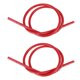 thumbnail image 1 of 2 x 8mm Ignition Wires, Silicon Carbide Core, 1m Length, Red, 1 of 4