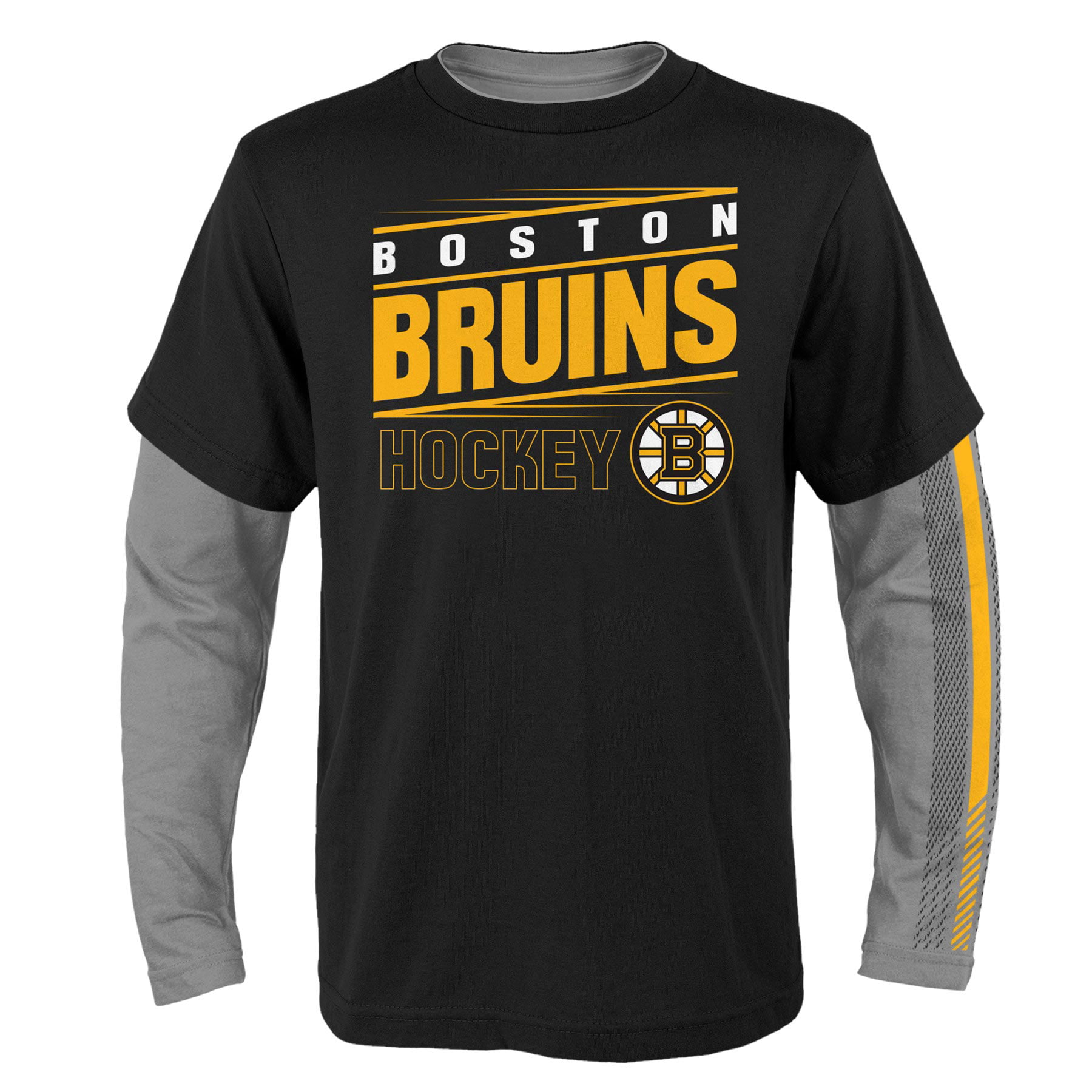 Boston Bruins NHL YOUTH 2 in 1 Combo Pack Long Sleeve TShirt NHL