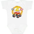 thumbnail image 3 of Inktastic Monster Truck 2nd birthday Boys or Girls Baby Bodysuit, 3 of 5