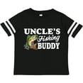 thumbnail image 3 of Inktastic Uncle's Fishing Buddy with White Text Boys Toddler T-Shirt, 3 of 5