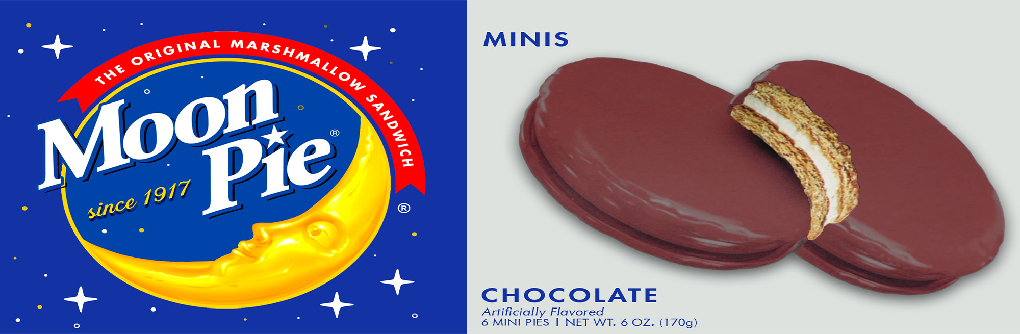 MoonPie Moon Pies Mini Individually Wrapped 72 Count