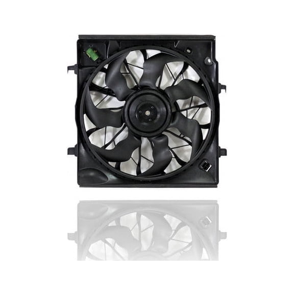 Engine Cooling Fan Assembly - Cooling Direct Fit/For HY4050105 16-20 Kia Optima 1.6/2.0L - 25380D5280