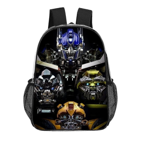 c3864 Transformers Backpack Waterproof Swim Bag Clear PVC Transparent School Rucksack Lightweight Wipeable nm3864