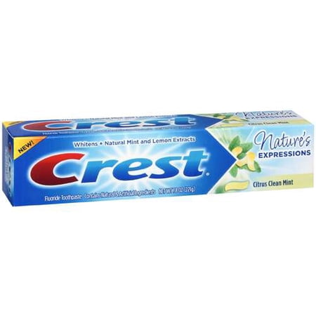 Crest: Citrus Clean Mint Nature's Expressions, 7.8 oz
