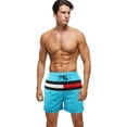 thumbnail image 4 of Bañador para hombre, pantalones cortos de playa de secado rápido con bolsillos y forro de malla, pantalones cortos deportivos de ocio de verano MFZFUKR BST3005342-4, 4 of 5