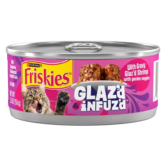 Friskies Glaz'd and Infuz'd Shrimp 5.5oz
