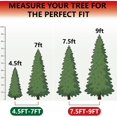 Christmas Tree Storage Bag for 7.5-9 ft Artificial Trees, Zippered with ...