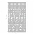 thumbnail image 3 of BECLOTH Nail Stickers Japanese 3D Back Glue Series Small Nail Stickers White And Gold Flower Stickers Nail, 3 of 7