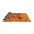 thumbnail image 2 of Ahgly Company Indoor Square Oriental Orange Industrial Area Rugs, 8' Square, 2 of 4