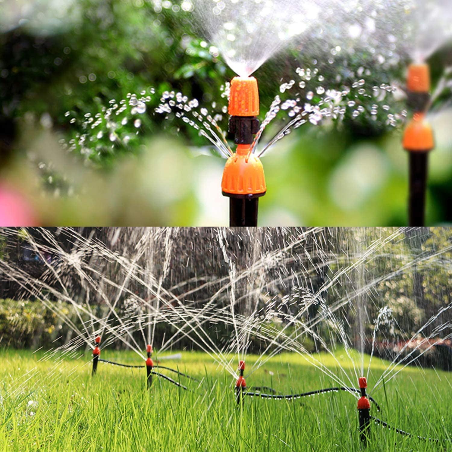 40pcs Micro Garden Sprinkler Irrigation Drip Heads K8U4 
