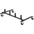 thumbnail image 5 of Car Dolly Storage Rack - Heavy Duty 4 Wheel Dolly Holder with 360° Swivel Casters, Universal Jack Stand Organizer for Garage Workshop Auto Repair Shop, Space Saving Tool Storage, 5 of 5