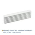 thumbnail image 3 of Uxcell Electronic Cooler Aluminium Heatsink 50x14x6mm for CPU Silver Tone 4 Pack, 3 of 5