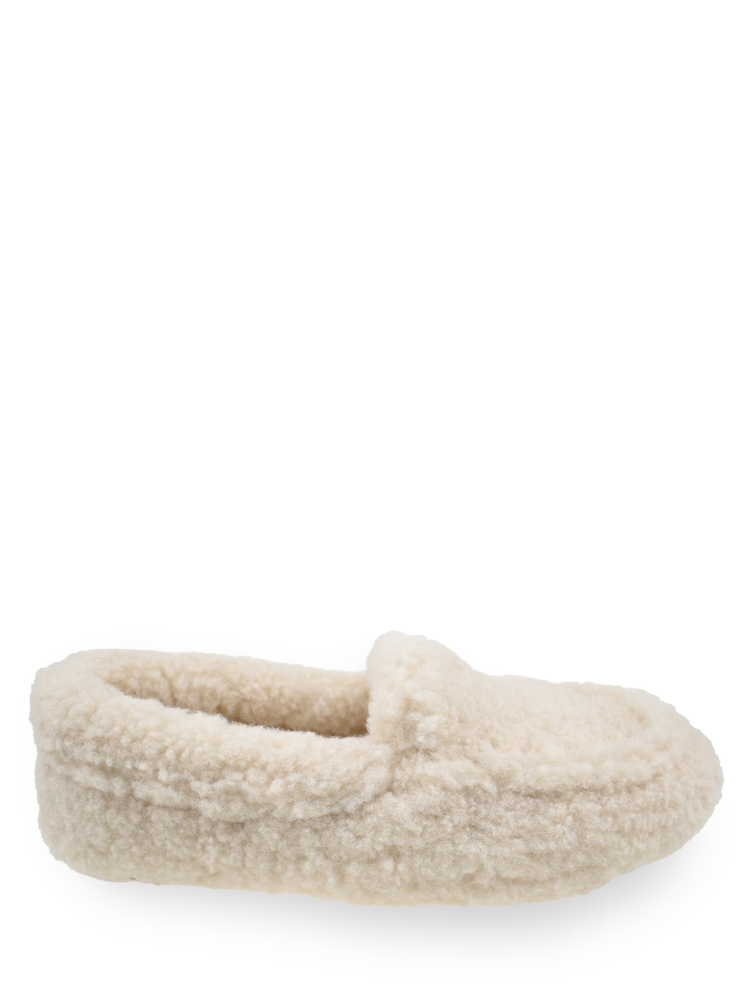 Joyspun Women's Teddy Moccasin Slippers
