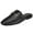 Black, variant on Women's Mules PU Leather Loafers Classic Slip-on Flat Shoes Casual Pointed Toe Walking Office Slipper Size 6-11