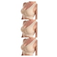 thumbnail image 2 of Qarigey Sujetador deportivo inalámbrico para mujer, Tops cortos acolchados sin costuras para entrenamiento físico, ropa interior hueca Type4 NO4, 2 of 6