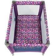 Cosco Kids™ Large Baby Playpen, Funsport Portable Baby Play Yard, Butterfly Twirl (Purple)
