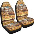 thumbnail image 3 of XYZCANDO Deer Sunflower Print Car Seat Covers for Woman Elastic Car Front Seat Covers Anti-Scratch Easy Install, for Vehicle Truck Sedan, 3 of 10