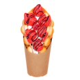 thumbnail image 3 of Egg Waffle Ice Cream Model Ice Cream Food Food Fake Egg Waffle Display Gourmet, 3 of 9
