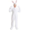 thumbnail image 5 of Kids Easter Rabbit Costume Bunny Animal Plush Set Christmas Halloween Cosplay Onesie, Size 8-9Y, 5 of 6
