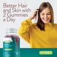 thumbnail image 6 of VITEEY Biotin Gummies 10,000 mcg, Hair Skin and Nails Vitamins, Raspberry Flavor, 60 Ct, 6 of 7