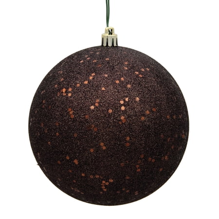 Vickerman 10 Chocolate Sequin Ball Ornament