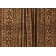 thumbnail image 1 of Ahgly Company Indoor Rectangle Abstract Brown Modern Area Rugs, 5' x 8', 1 of 4