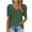 Green, variant on Aayomet Womens T Shirts V Neck Short Sleeve Casual Tops Soft Solid Basic Tee,White XXL