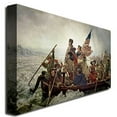 thumbnail image 2 of Trademark Fine Art "Washington Crossing Delaware River in 1776" Canvas Art by Emanuel Leutze, 2 of 2