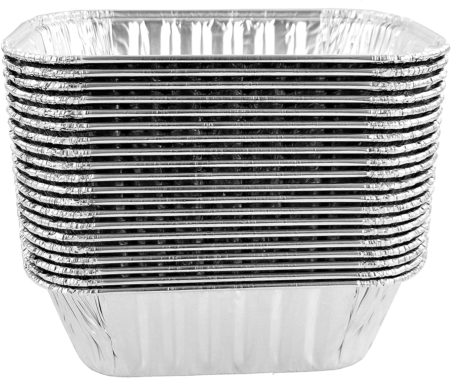 Stock Your Home 1 Lb Aluminum Foil Mini Loaf Pans (30 Pack) Disposable  Small Loaf Pan – 1 Pound Baking Tin Liners, Perfect to Bake Cakes, Bread