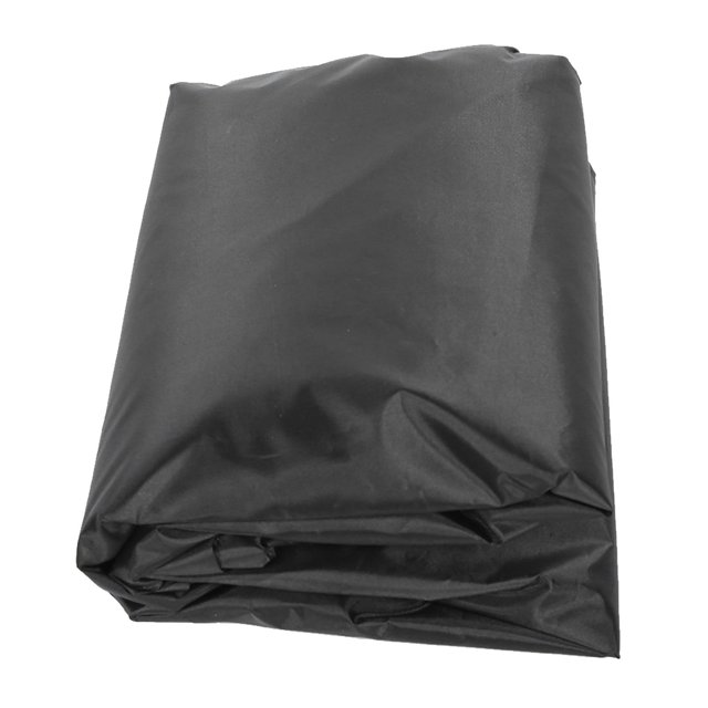 Polyester Imperméable Carré, Protecteur de Baignoire Extérieur Imperméable Couverture de Bain à Ressort Noir