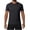 Black, variant on Men's Short Sleeve Crew Neck T-Shirt with Side Slit Hem – Solid Lightweight Tee Tops for Summer Gym and Casual Wear Mens White Tshirt