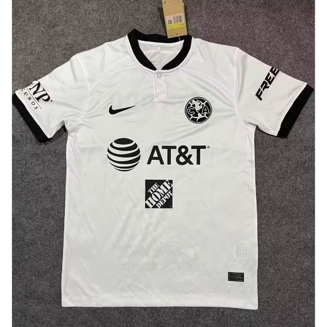 2022 2023 Club America Away Hombres Y Mujeres Jersey De Fútbol Kit De Entrenamiento Gris